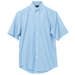 Mens Chambray Lounge Short Sleeve Sky Blue / 3XL / Last Buy - Shirts-Corporate