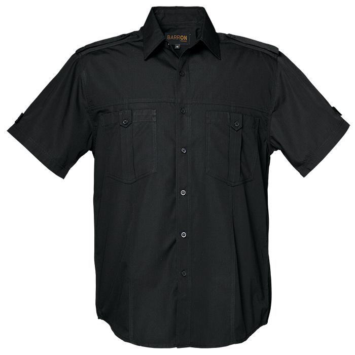 Mens City Shirt Black / SML / Regular - Shirts-Corporate