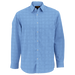 Mens Clifton Check Lounge Long Sleeve Sky Blue / SML / Last Buy - Shirts-Corporate