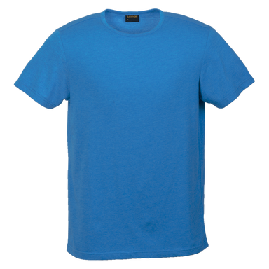 Mens Melange Crew Neck T-Shirt  Blue / XS / Regular