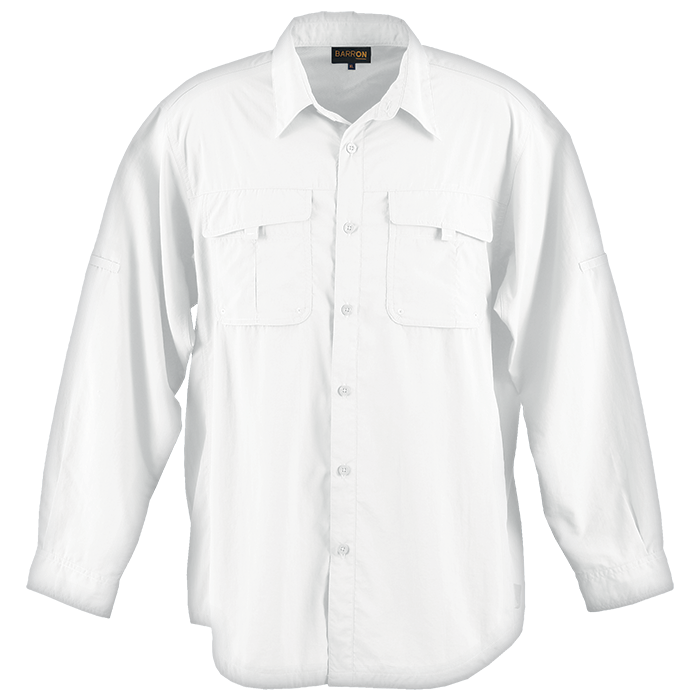 Mens Outback Shirt White / SML / Regular - Shirts-Outdoor
