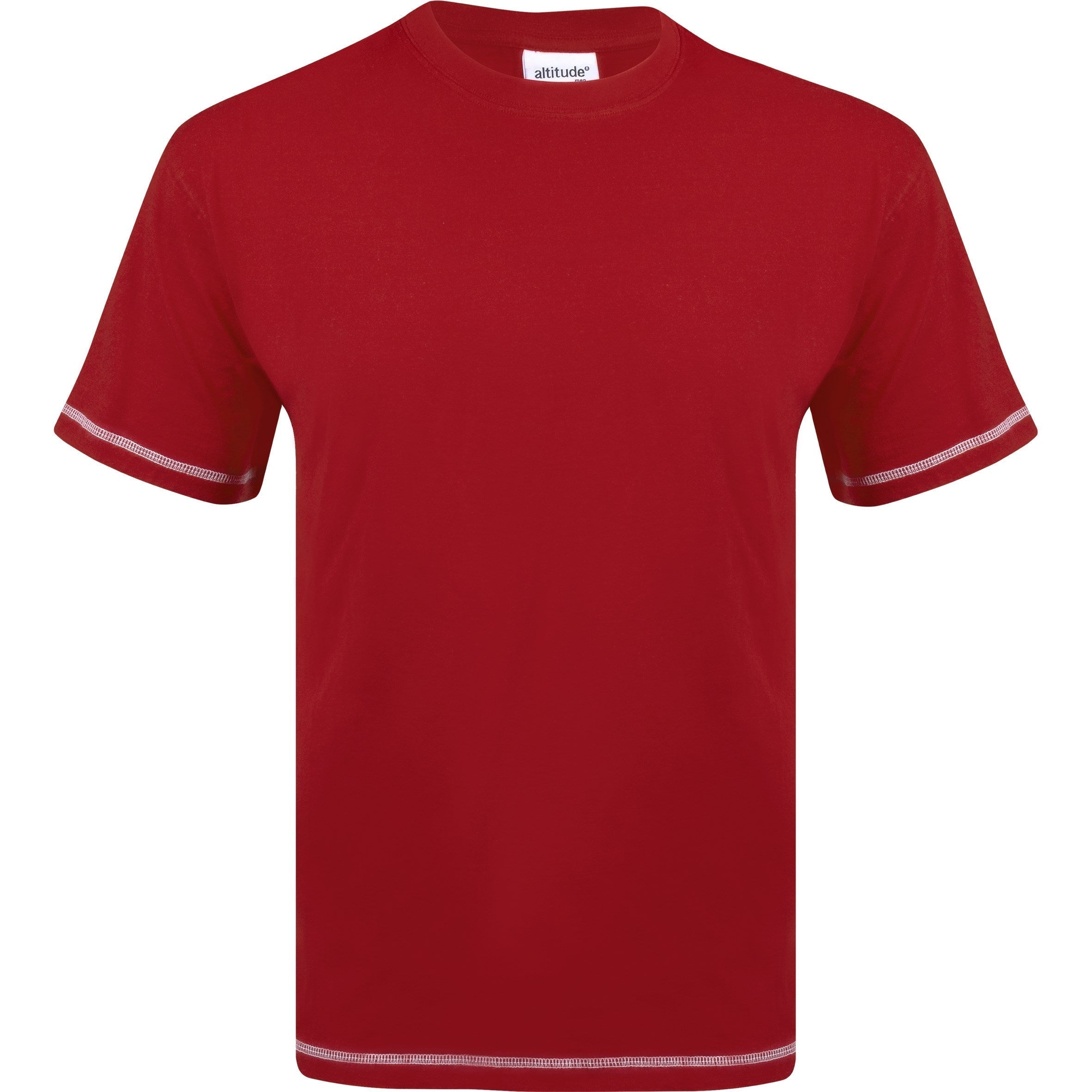 Mens Velocity T-Shirt - Red Only-