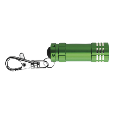 Metal Pocket Keyholder Torch with LED Lights Pale Green / STD / Regular - Keychains