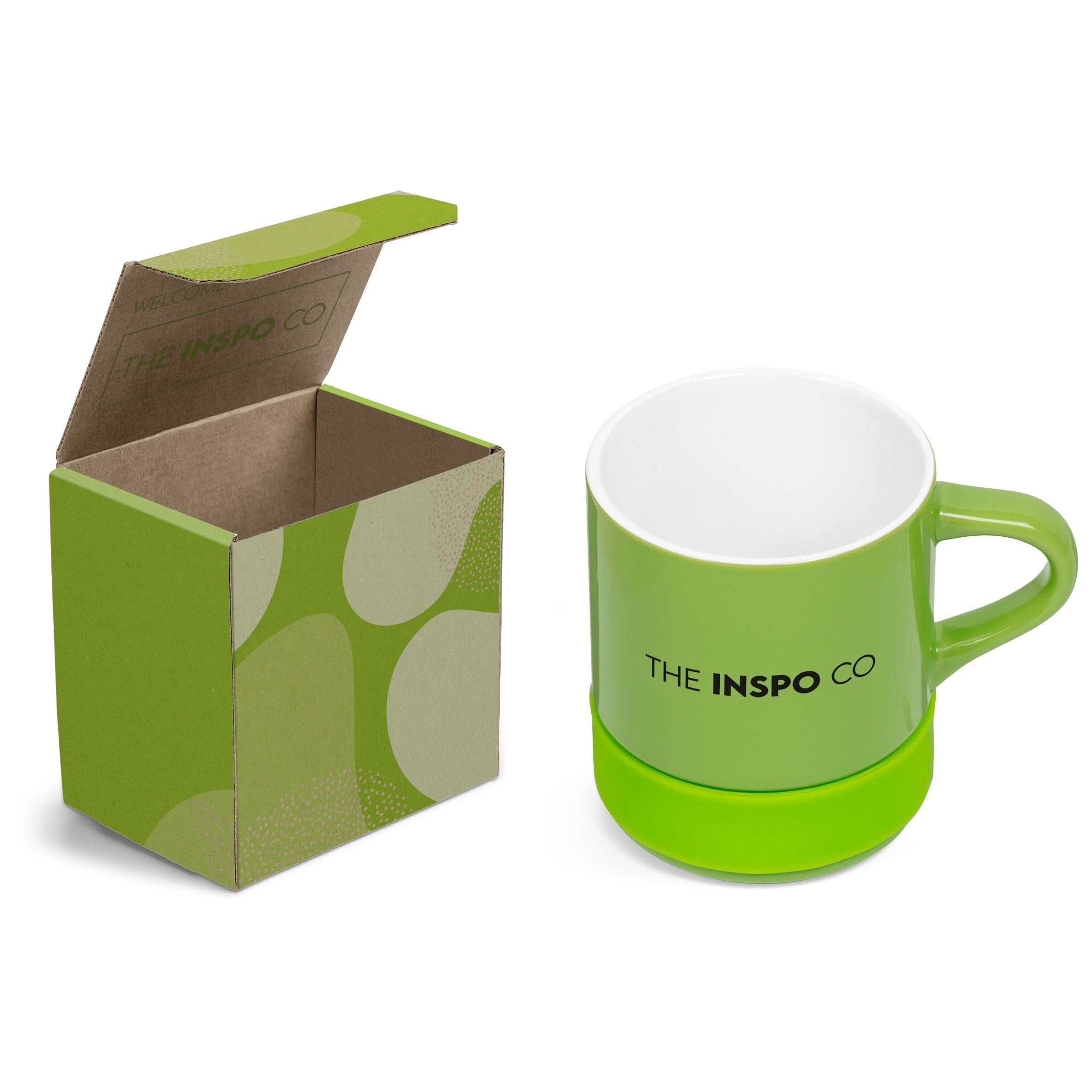 Mixalot Mug in Bianca Custom Gift Box - Yellow Only-Lime-L