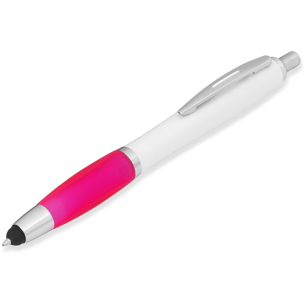 Nano Stylus Ball Pen - Yellow Pink / PI - Pens