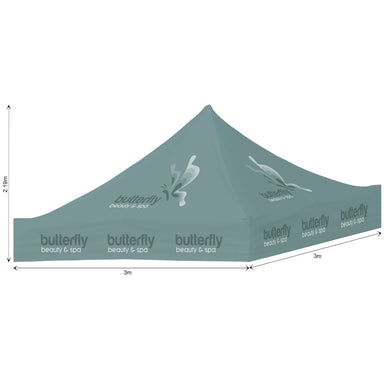 Ovation Sublimated Gazebo 3m X 3m - Roof-Canopies & Gazebos