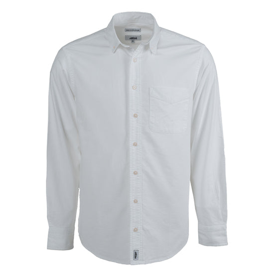 Oxford Long Sleeve Work Shirt White / M - High Grade Shirts