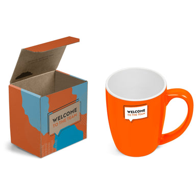Payton Mug in Bianca Custom Gift Box - Orange Only-Orange-O