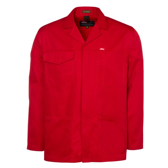Polycotton Work Jacket Red / 4XL