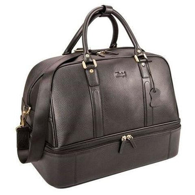 President Double Decker Leather Golf Bag-Duffel Bags
