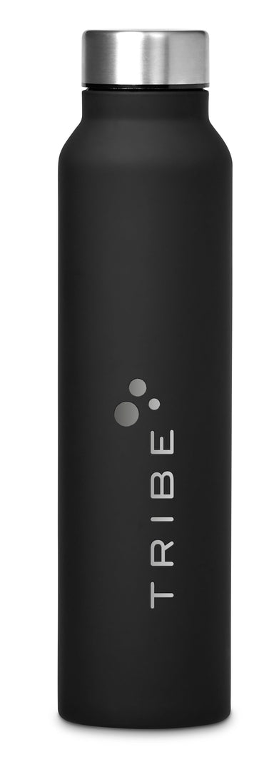 Serendipio Baxter Stainless Steel Water Bottle - 1 Litre Black / BL
