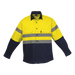 Shaft Safety Shirt Long Sleeve  Navy/Yellow / SML / 
