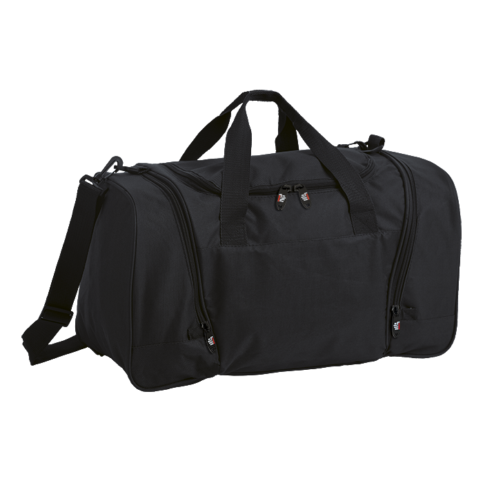 IND203 - Small Sports Bag Black / STD / Regular - Bags