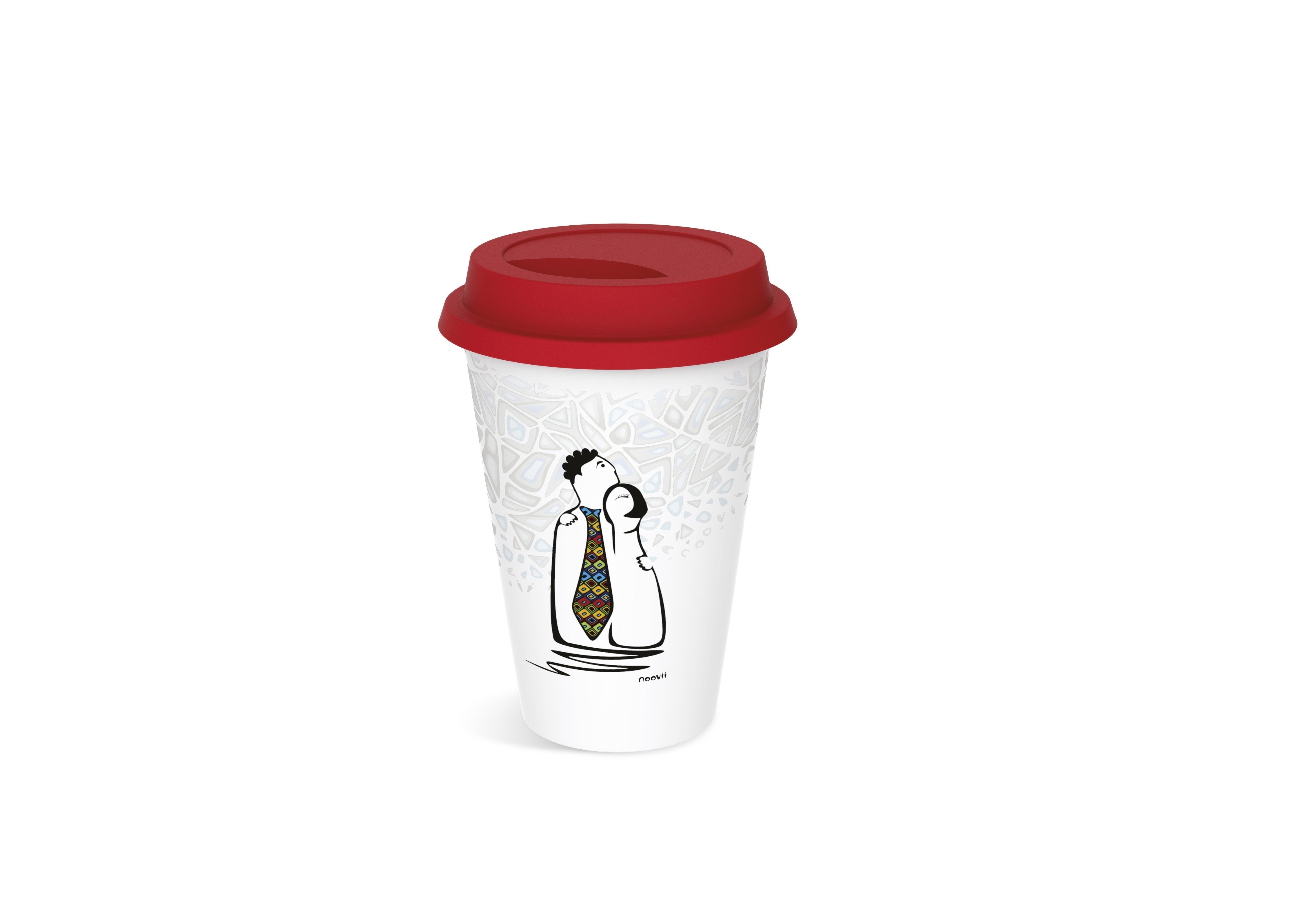 Mr & Mrs Smarty Pants Tumbler Red / R