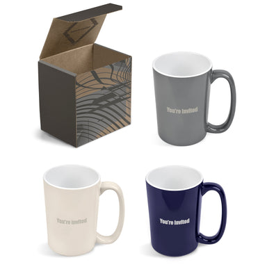 Sorrento Mug in Bianca Custom Gift Box-Grey-GY