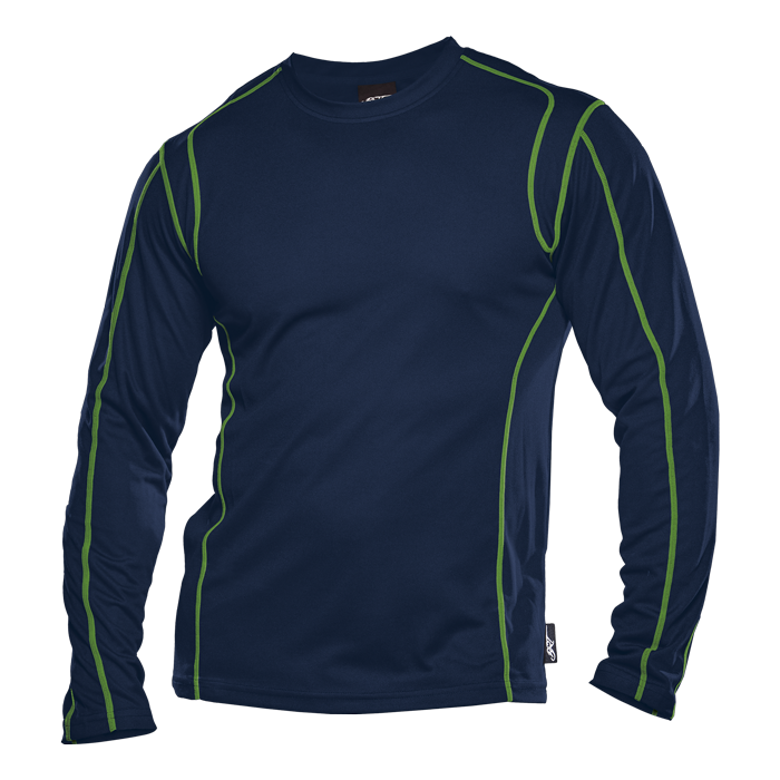 BRT Speedster Long Sleeve T-Shirt  Navy/Lime / XS / 