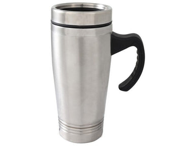 Stainless Steel Double Wall Thermal Mug-Silver