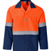 Traffic Premium Two-Tone Hi-Viz Reflective Jacket-2XL-Orange-O