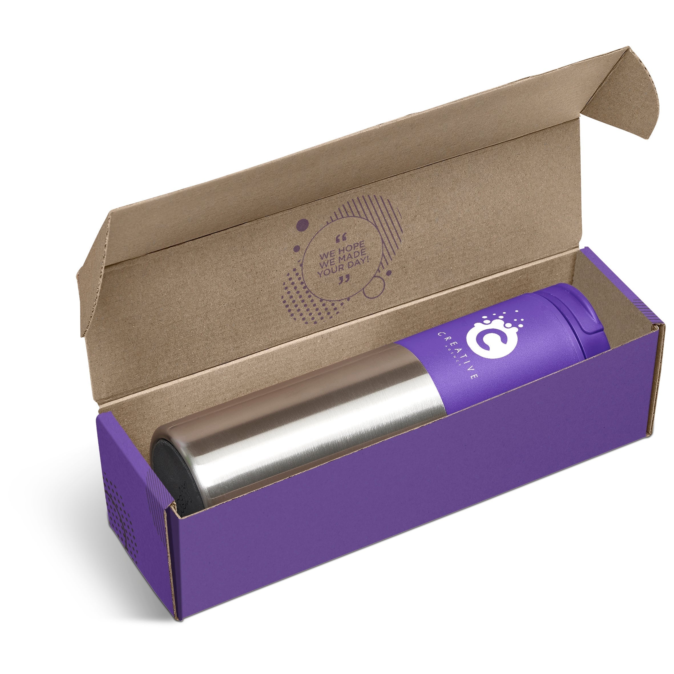 Typhoon Tumbler in Bianca Custom Gift Box-Purple-P