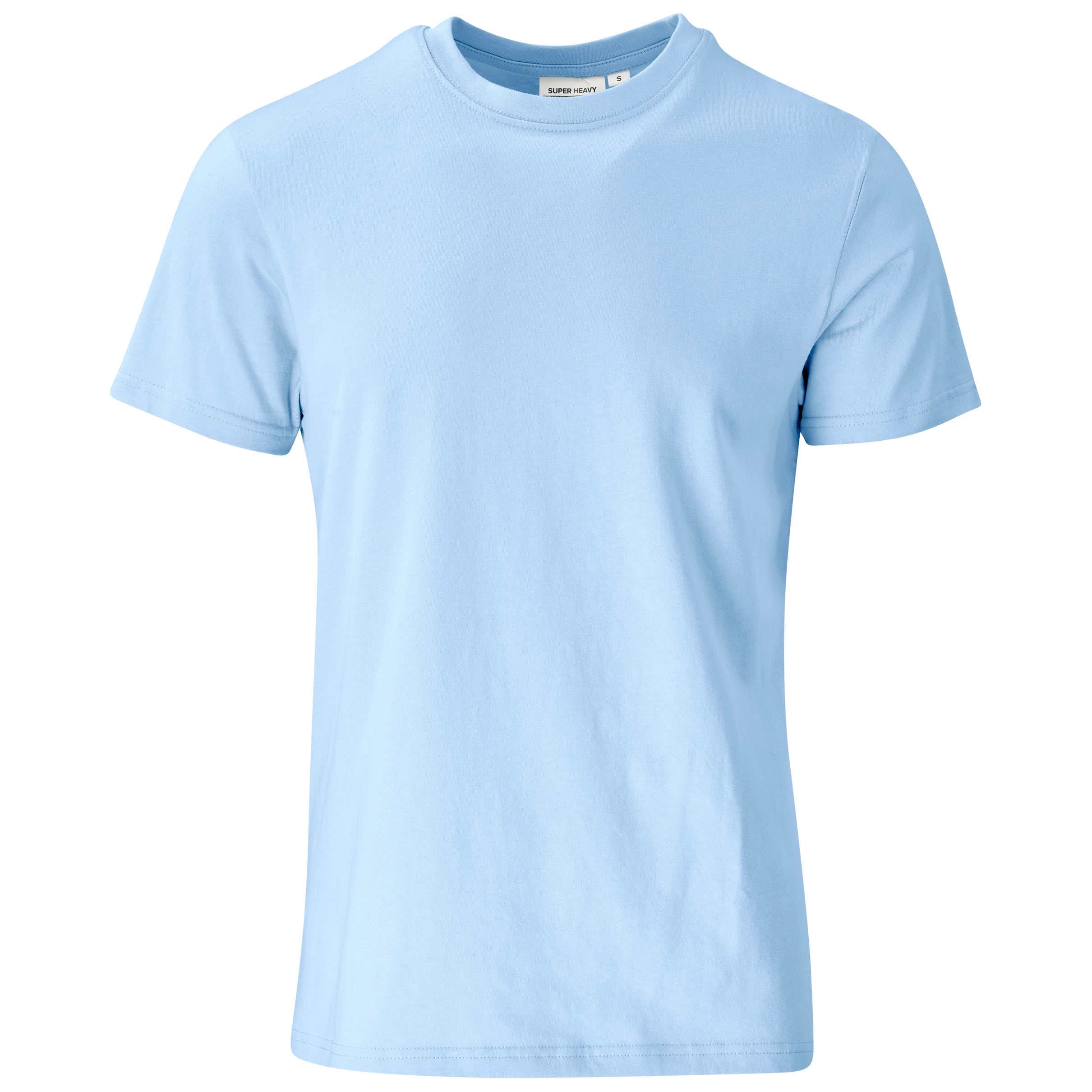 Unisex Super Club 180 T-Shirt-L-Light Blue-LB