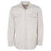 Vented Long Sleeve Work Shirt Stone / S - High Grade Shirts