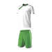 Viera Soccer Single Set White/Silver/Emerald / SML / Last Buy - On Field Apparel