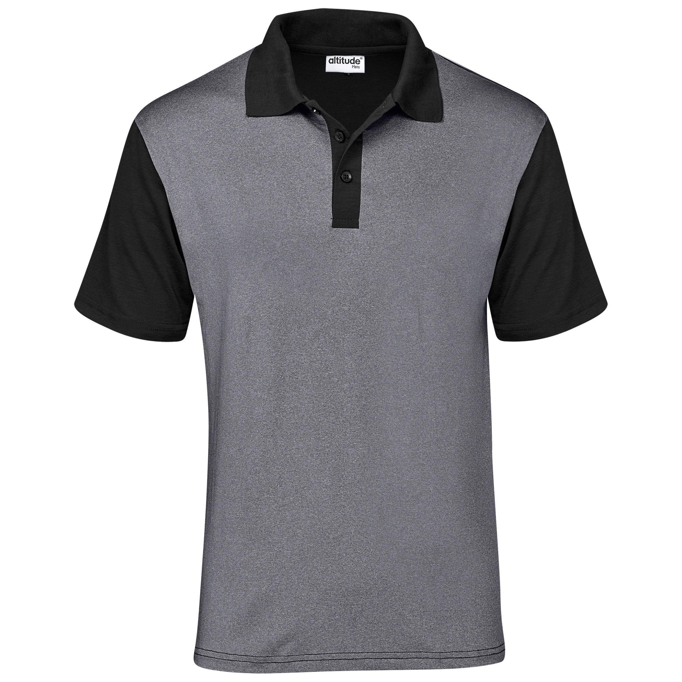 Mens Crossfire Golf Shirt - Grey