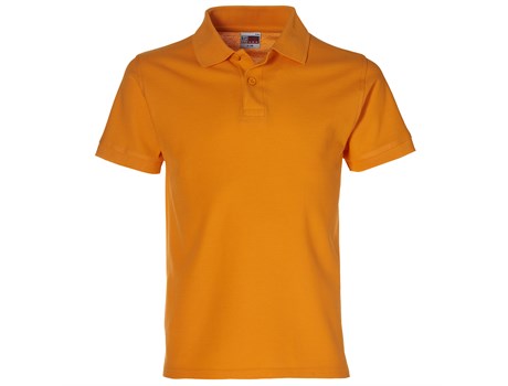 Boston Kids Golf Shirt  - Orange