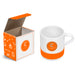 Kaleido Mug in Megan Custom Gift Box Orange / O
