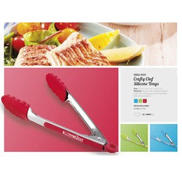 Crafty Chef Silicone Tongs-