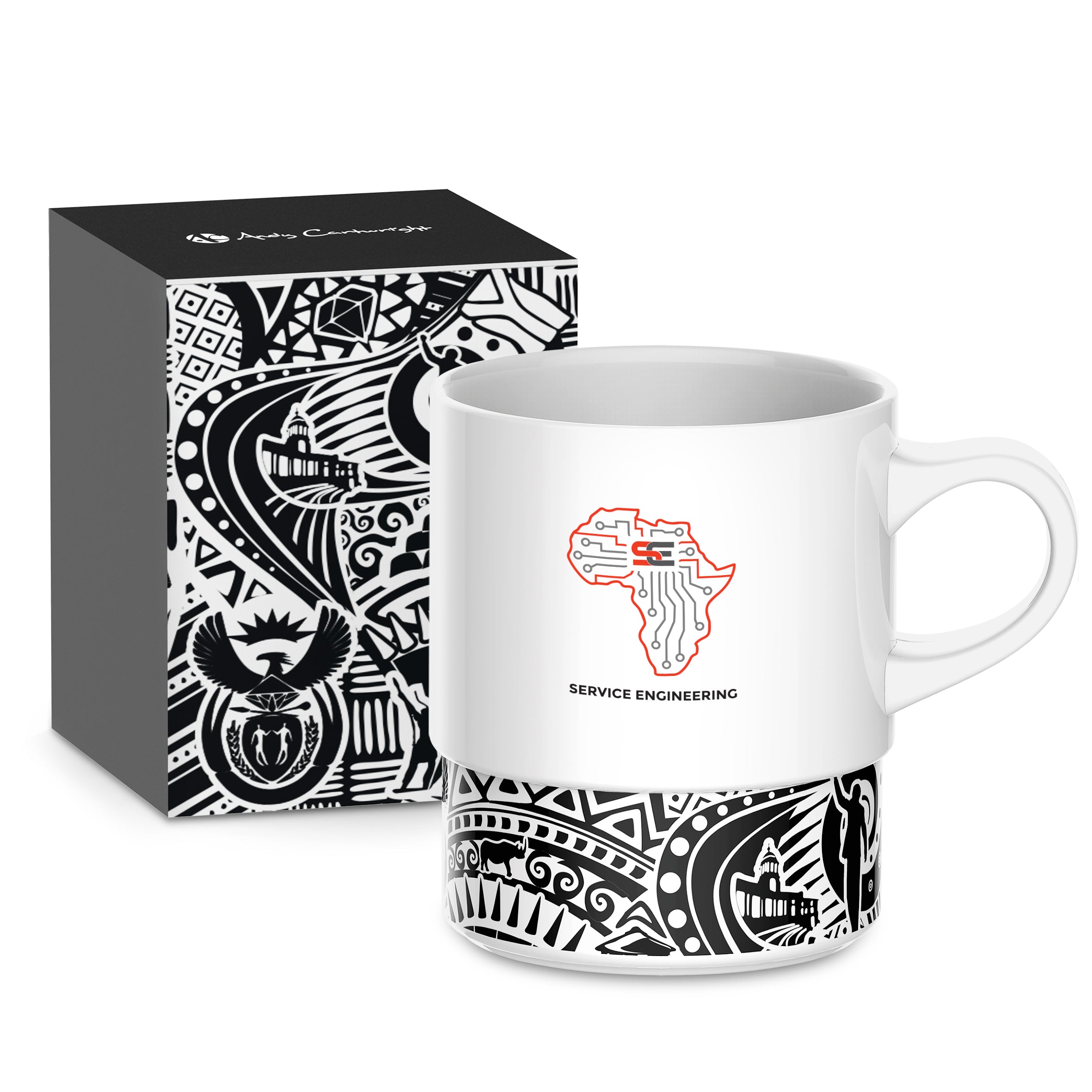 Andy C "I Am South African" Ceramic Coffee Mug - 380ml