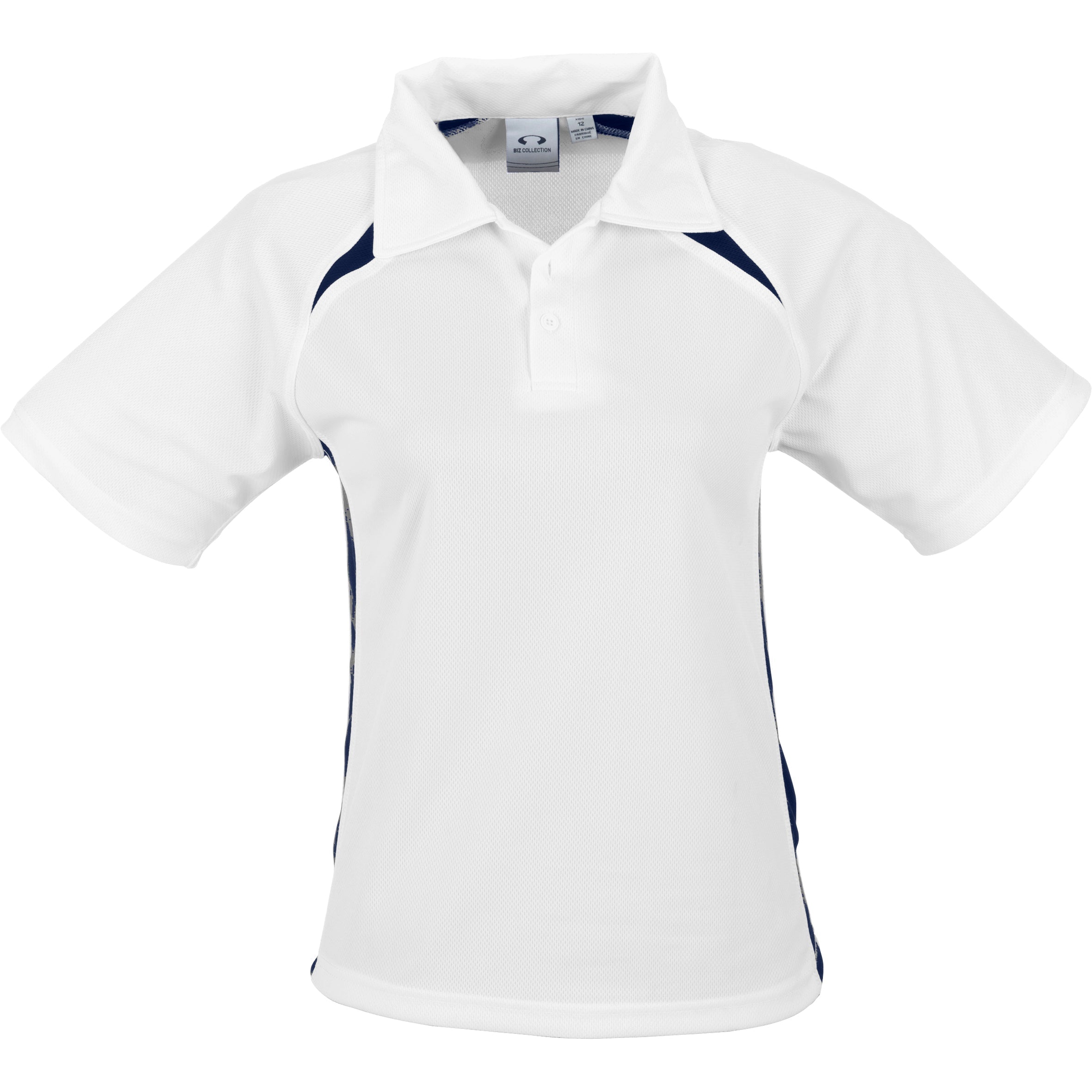 Kids Splice Golf Shirt-Shirts & Tops-8-White-W