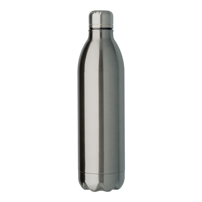 1 litre Double Wall Vacuum Flask Bottle Gunmetal / STD / Regular - Drinkware