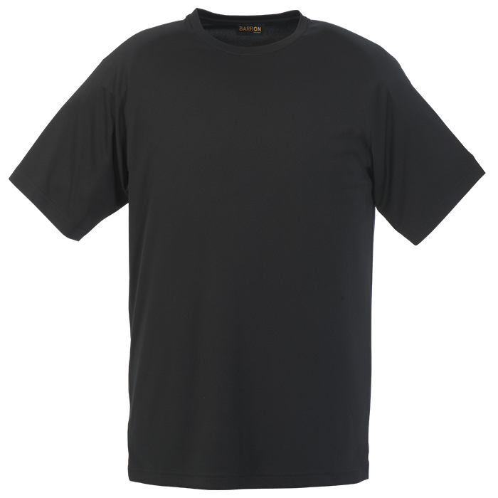 135g Creative Polyester T-Shirt Black / SML / Regular - T-Shirts