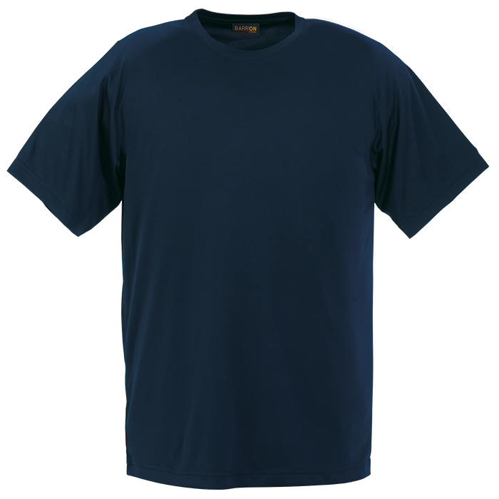 135g Barron Polyester T-Shirt  Navy / SML / Regular