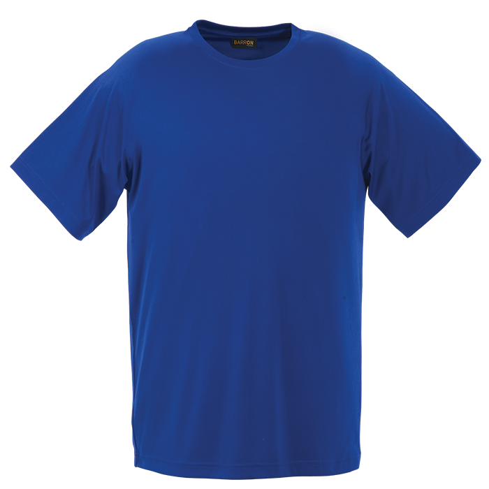 135g Barron Polyester T-Shirt  Royal / SML / 
