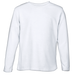 145g Kiddies Long Sleeve T-Shirt  White / 3 to 4 /