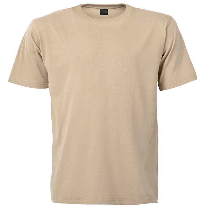 160g Barron Crew Neck T-Shirt  Stone / 4XL / 