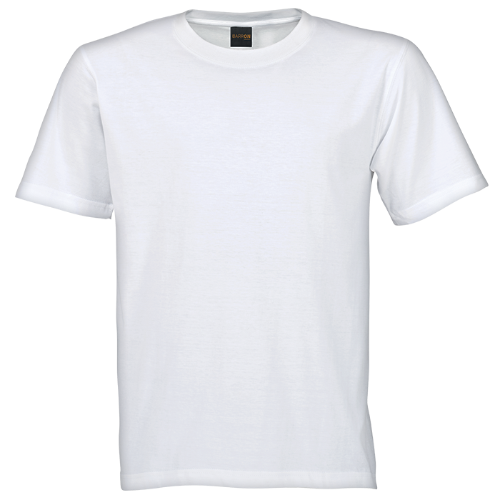 160g Barron Crew Neck T-Shirt  White / LAR / 