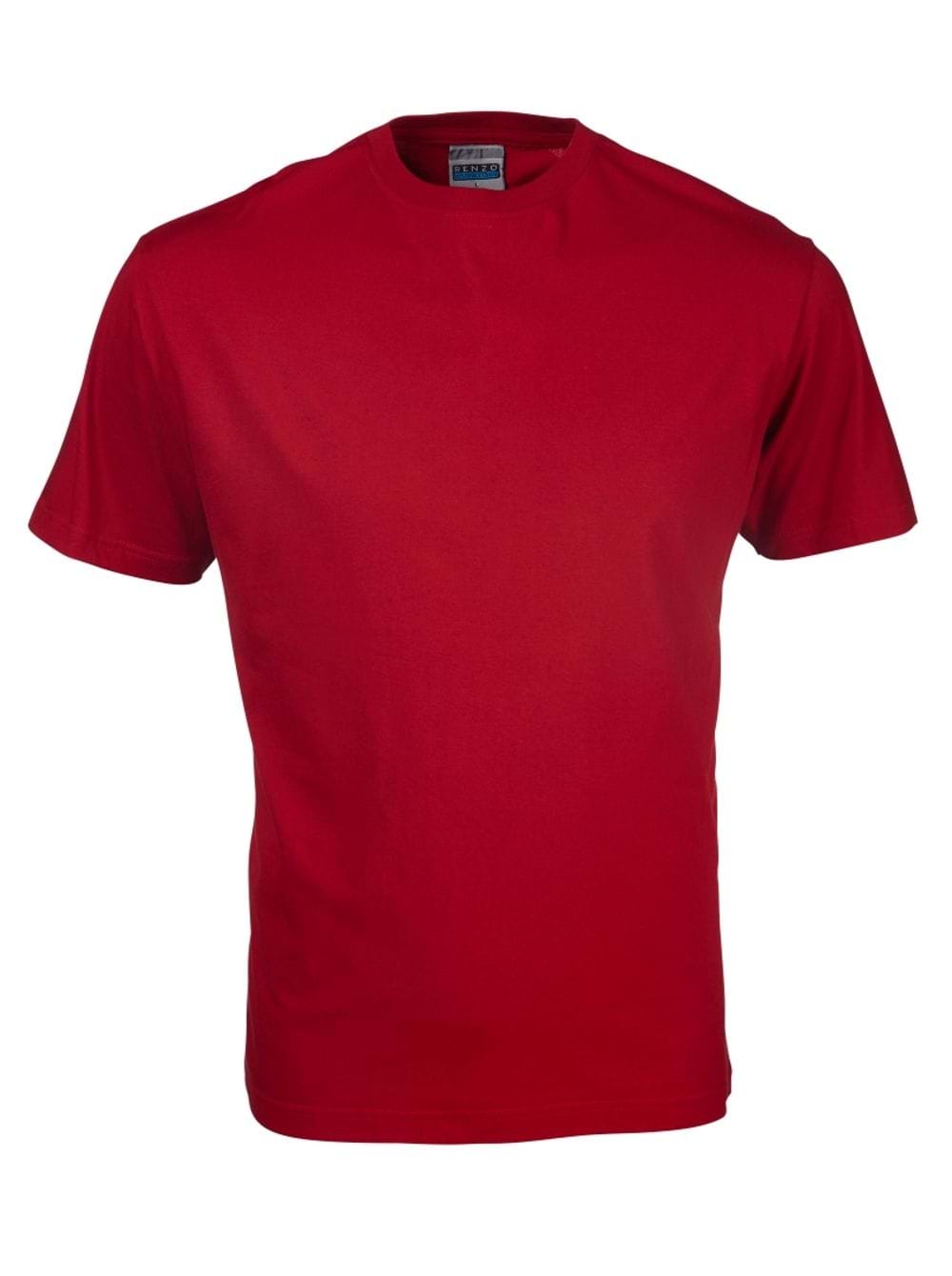 165G Crew Neck T-Shirt - Cerise Red / L