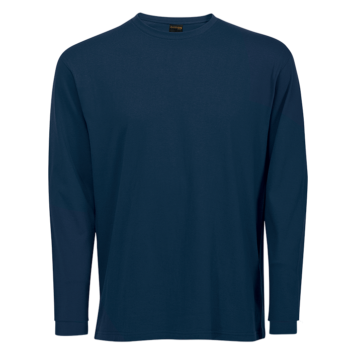 170g Creative Long Sleeve T-Shirt Navy / XL / Regular - T-Shirts