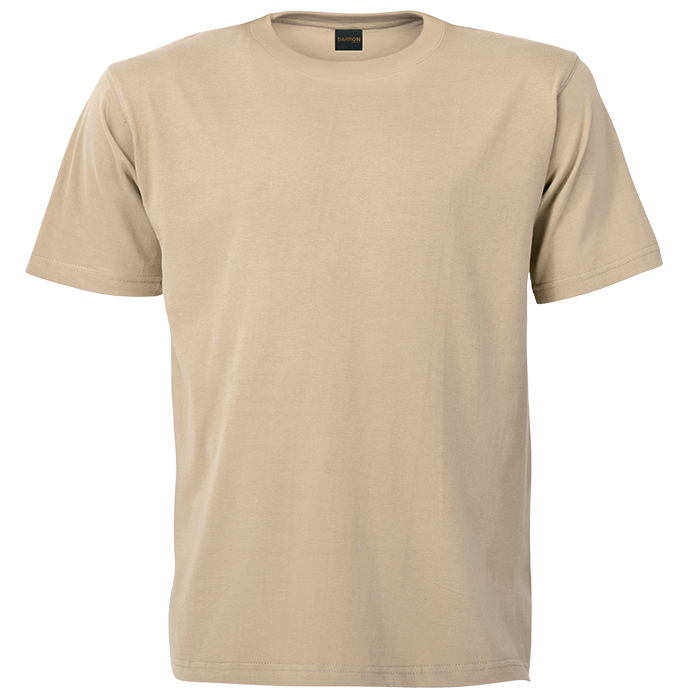 170gsm Creative Cotton Round-Neck T-Shirt Stone / LAR / Regular - T-Shirts
