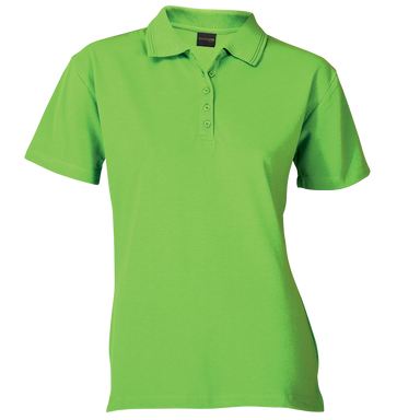 200g Ladies Pique Knit Golfer  Lime / XS / Last Buy -