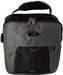 27cm Point Nylon Computer Bag-Grey/Black