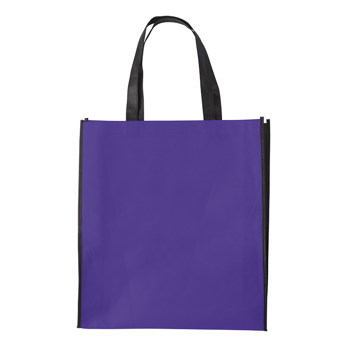 Duotone Non Woven Shopper Shopping Tote Bag
