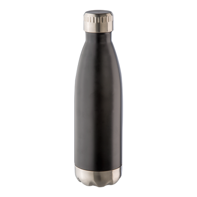 500ml Double Wall Vacuum Flask Bottle Black - Drinkware