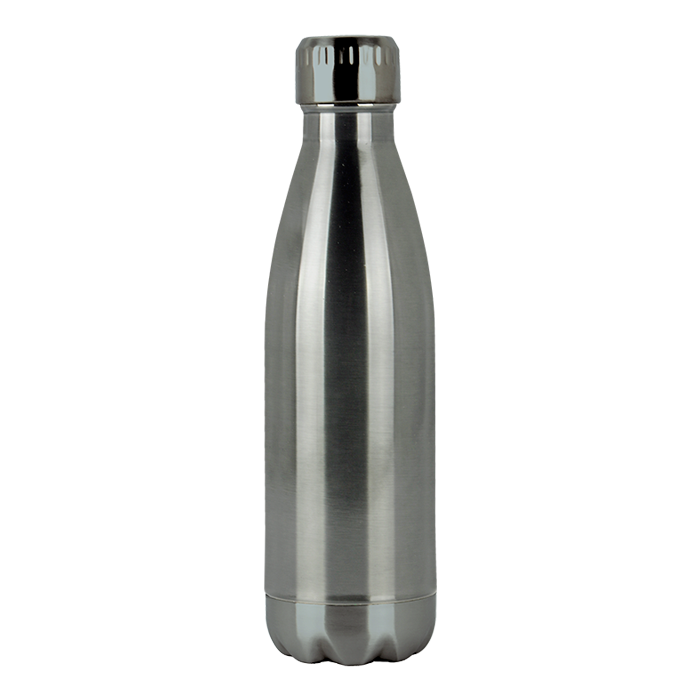 500ml Double Wall Vacuum Flask Bottle Gunmetal - Drinkware