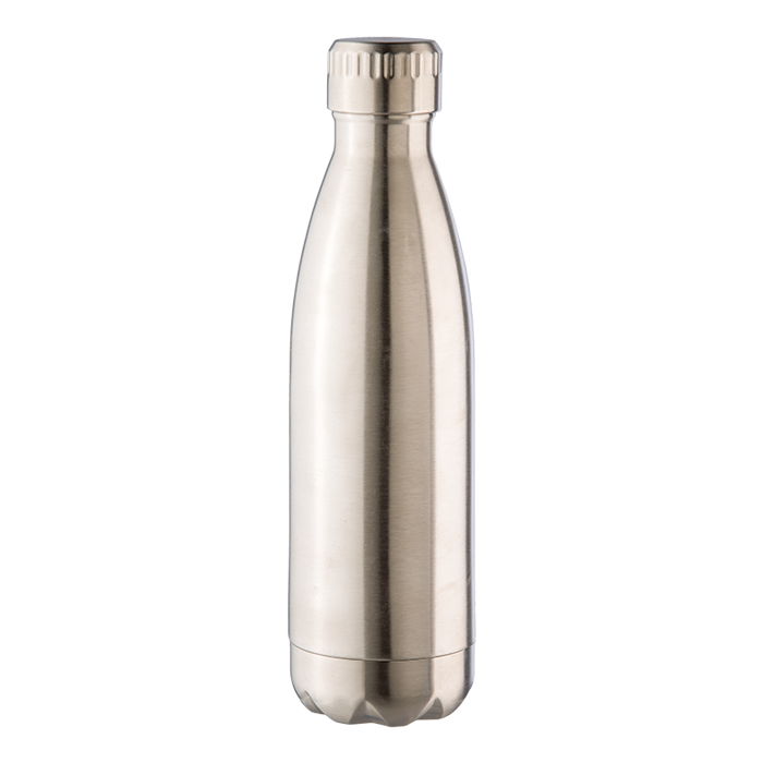 500ml Double Wall Vacuum Flask Bottle Silver - Drinkware