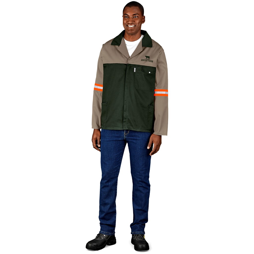 Site Premium Two-Tone Polycotton Jacket - OT - A