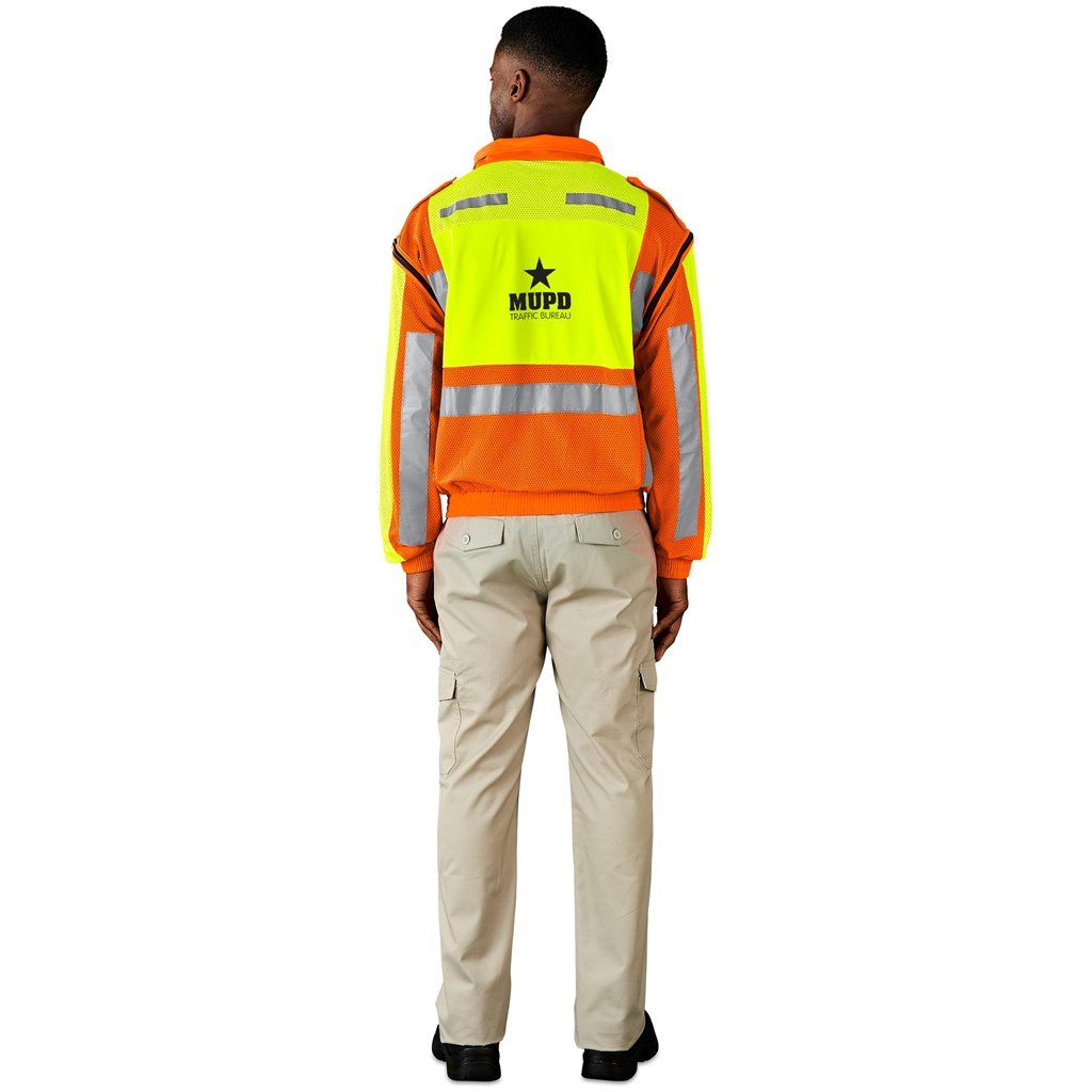 Metro Two-Tone High Visibility Reflective Zip-Off Jacket